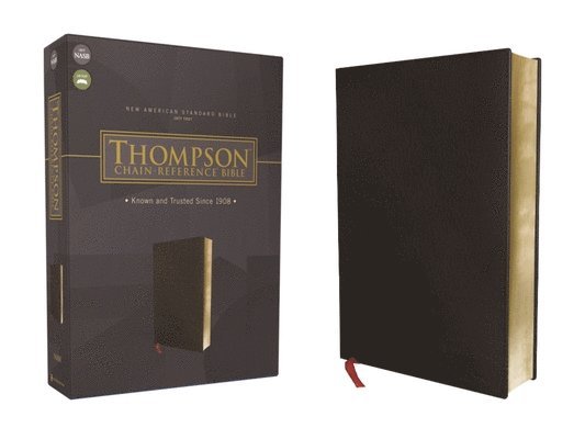 NASB, Thompson Chain-Reference Bible, Bonded Leather, Black, Red Letter, 1977 Text 1