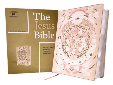 Zondervan, Passion Publishing - Jesus Bible Artist Edition, ESV, Leathersoft, Peach Floral, Inbunden