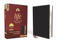 bokomslag Niv, Life Application Study Bible, Third Edition, Genuine Leather, Cowhide, Black, Art Gilded Edges, Red Letter