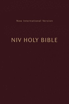 bokomslag Niv, Holy Bible, Compact, Paperback, Burgundy, Comfort Print