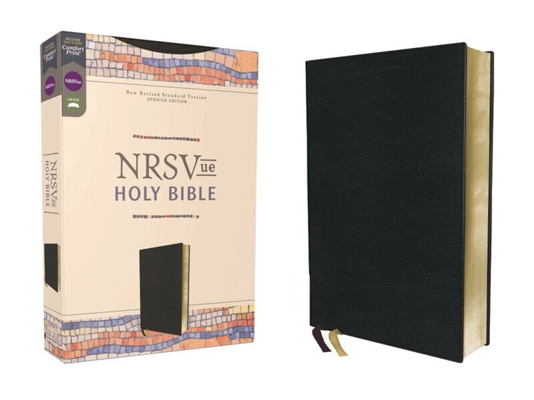Zondervan - NRSVue, Holy Bible, Leathersoft, Black, Comfort Print, Inbunden. Tillgänglighet: Lägg i varukorg
