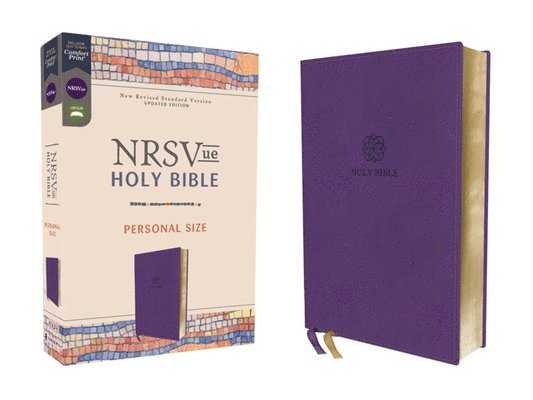 NRSVue, Holy Bible, Personal Size, Leathersoft, Purple, Comfort Print 1