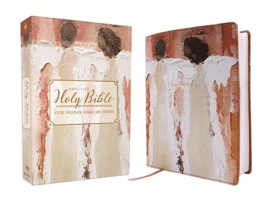 Amplified Holy Bible, Anne Neilson Angel Art Series, Leathersoft, Blush 1