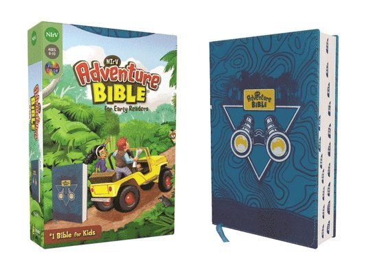 NIrV, Adventure Bible for Early Readers, Leathersoft, Blue, Full Color, Thumb Indexed Tabs 1