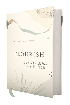 bokomslag Flourish: The NIV Bible for Women, Hardcover, Multi-color/Cream, Comfort Print