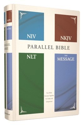Zondervan Zondervan, Zondervan - NIV, NKJV, NLT, The Message, (Contemporary Comparative) Parallel Bible, Hardcover, Inbunden