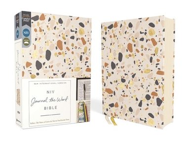 bokomslag NIV, Journal the Word Bible (Perfect for Note-Taking), Cloth over Board, Cream, Red Letter, Comfort Print