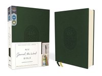 bokomslag Niv, Journal the Word Bible (Perfect for Note-Taking), Leathersoft, Green, Red Letter, Comfort Print: Reflect, Take Notes, or Create Art Next to Your