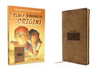 bokomslag Bible Origins (Portions of the New Testament + Graphic Novel Origin Stories), Deluxe Edition, Leathersoft, Tan