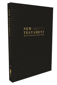 bokomslag Niv, New Testament with Psalms and Proverbs, Pocket-Sized, Paperback, Black, Comfort Print