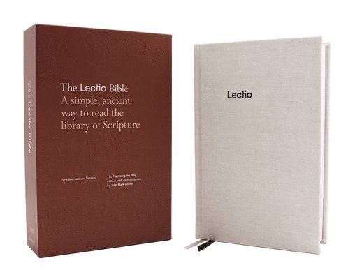 NIV Lectio Bible: A simple, ancient way to read the library of Scripture, Cloth over Board