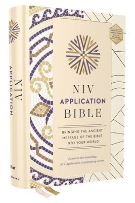 bokomslag NIV Application Bible, Hardcover, Multi-Cream, Red Letter, Comfort Print