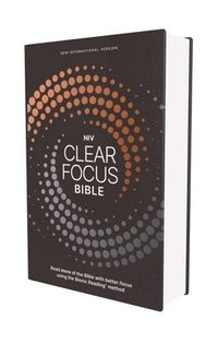 bokomslag NIV, Clear Focus Bible, Hardcover, Charcoal/Copper