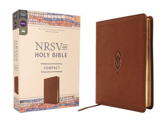 NRSVue, Holy Bible, Compact, Leathersoft, Brown, Comfort Print 1