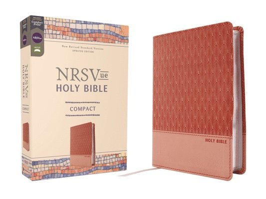 Zondervan - NRSVue, Holy Bible, Compact, Leathersoft, Peach, Comfort Print, Inbunden. Tillgänglighet: Lägg i varukorg