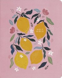 bokomslag Niv, Journal the Word Bible (Perfect for Note-Taking), Double-Column, Leathersoft, Pink, Red Letter, Comfort Print: Reflect, Take Notes, or Create Art
