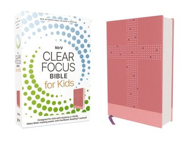 bokomslag NIrV, Clear Focus Bible for Kids (Help Kids with ADHD or Dyslexia Read with Confidence), Leathersoft, Pink