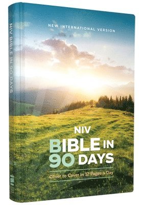 Niv, Bible in 90 Days, Hardcover