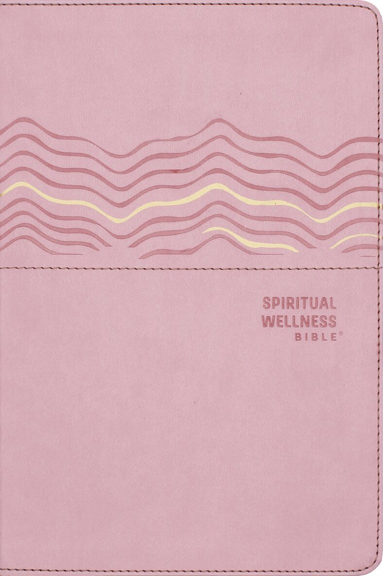 Zondervan Publishing - NRSVue, Spiritual Wellness Bible, Leathersoft, Pink, Comfort Print, Inbunden