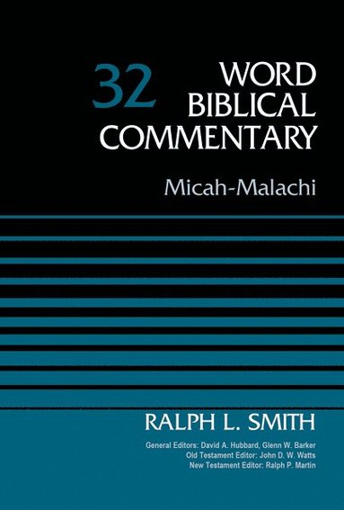 bokomslag Micah-Malachi, Volume 32