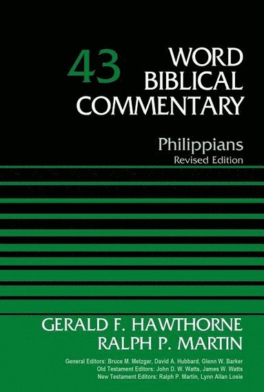 bokomslag Philippians, Volume 43: Revised Edition 43