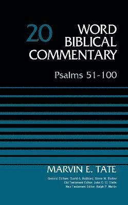 Marvin Tate, Zondervan, David Allen Hubbard - Psalms 51-100, Volume 20, Inbunden