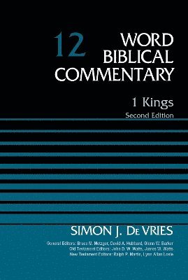 bokomslag 1 Kings, Volume 12