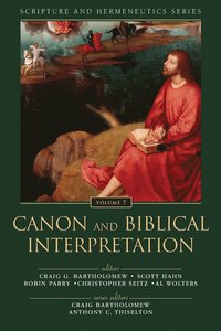 bokomslag Canon and Biblical Interpretation: 7