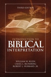 bokomslag Introduction to Biblical Interpretation