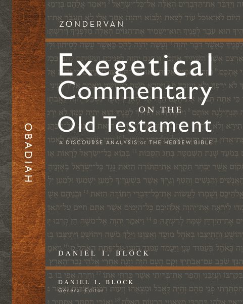 Daniel I. Block, Daniel I. Block - Obadiah, Inbunden