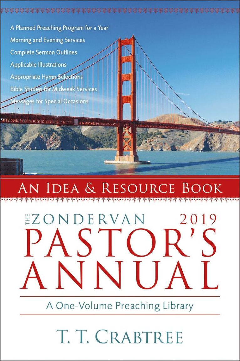 T. T. Crabtree - Zondervan 2019 Pastor's Annual, Häftad