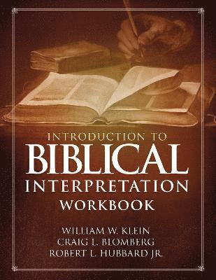 bokomslag Introduction to Biblical Interpretation Workbook