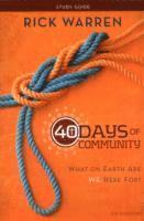 bokomslag 40 Days of Community Bible Study Guide