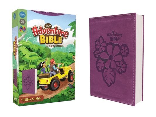 NIrV, Adventure Bible for Early Readers, Leathersoft, Purple, Full Color 1
