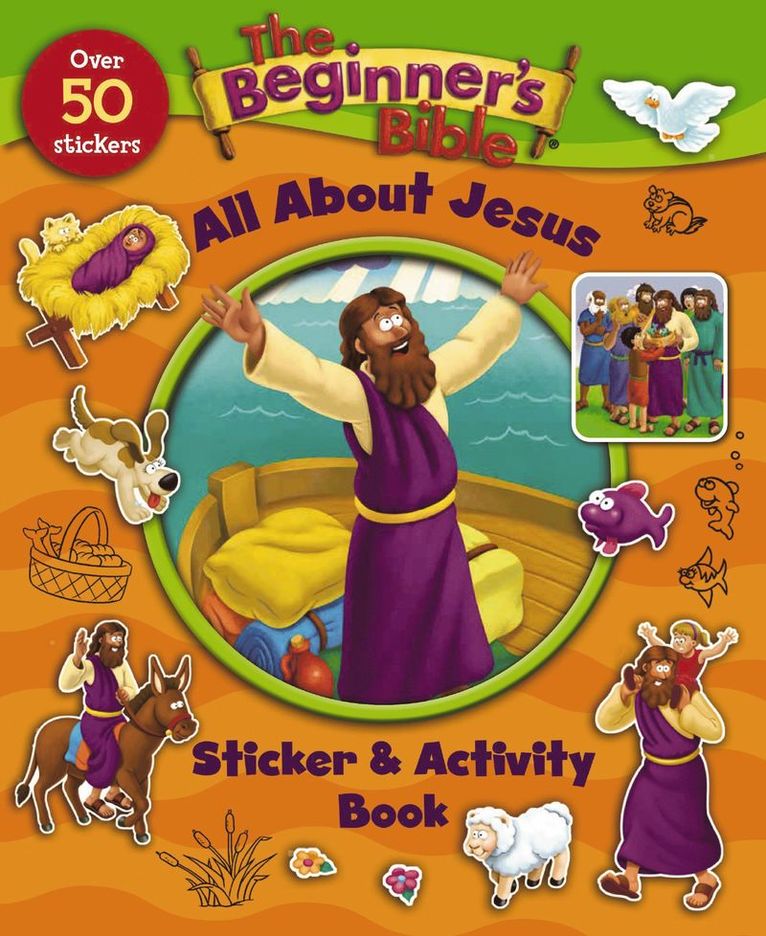 Beginner's Bible All About Jesus Sticker and Activity Book