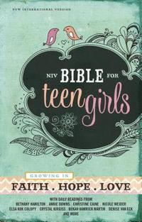 bokomslag NIV Bible for Teen Girls: Growing in Faith, Hope, and Love [Duo-tone Pink]