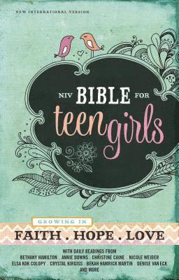 NIV Bible for Teen Girls: Growing in Faith, Hope, and Love [Duo-tone Pink] 1