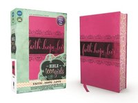 bokomslag NIV Bible for Teen Girls: Growing in Faith, Hope, and Love [Duo-tone Pink]