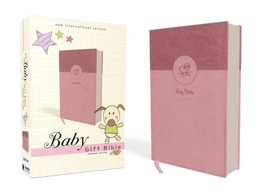 Zondervan Zondervan - NIV, Baby Gift Bible, Holy Bible, Leathersoft, Pink, Red Letter, Comfort Print, Inbunden. Tillgänglighet: Lägg i varukorg