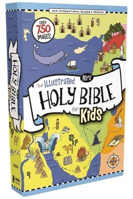 Zonderkidz, Zondervan - NIrV, The Illustrated Holy Bible for Kids, Hardcover, Full Color, Comfort Print, Inbunden