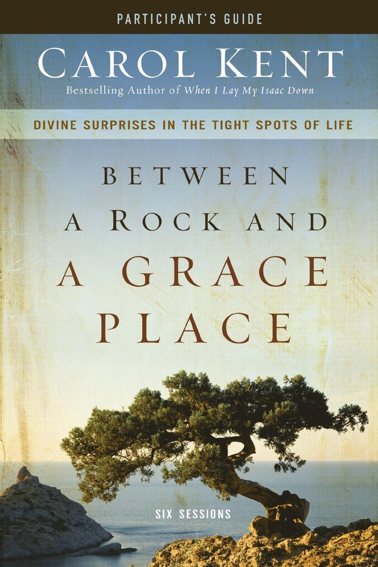 Carol Kent - Between a Rock and a Grace Place Bible Study Participant's Guide, Häftad