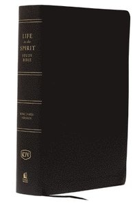 bokomslag KJV, Life in the Spirit Study Bible, Bonded Leather, Black, Red Letter