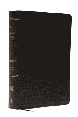 KJV, Life in the Spirit Study Bible, Genuine Leather, Black, Thumb Indexed, Red Letter 1