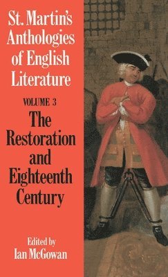 Palgrave Macmillan Ltd, Palgrave MacMillan Ltd - St. Martin's Anthologies of English Literature, Inbunden