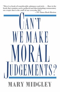 bokomslag Can't We Make Moral Judgements?
