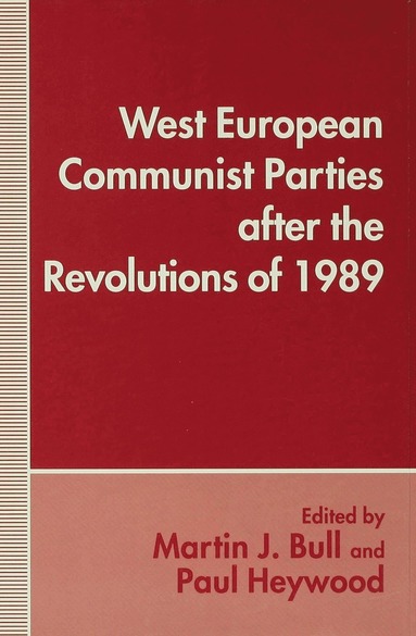 bokomslag West European Communist Parties after the Revolutions of 1989