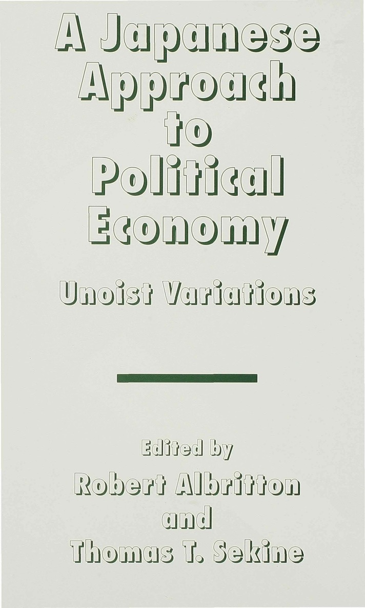 A Japanese Approach to Political Economy 1