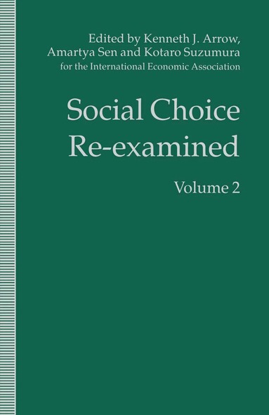 Kotaro Suzumura, A. Sen, K. Arrow - Social Choice Re-Examined, Inbunden