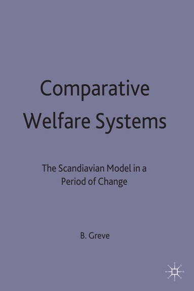 bokomslag Comparative Welfare Systems