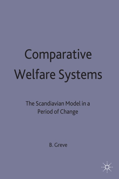 bokomslag Comparative Welfare Systems